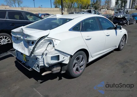 2020 Honda Insight Ex from USA, damaged, VIN 19XZE4F54LE003451